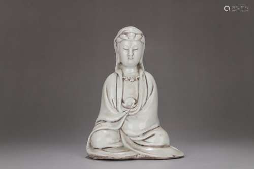 - dehua white porcelain guanyin cave.Specification: 12.2 cm ...