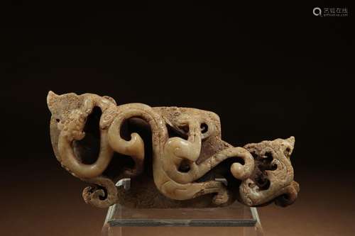 Previously, hotan jade belt longnu furnishing articlesLong 1...