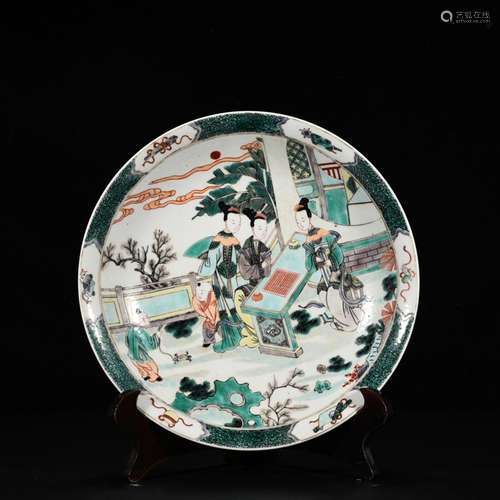 Figure plate, "" colorful godsonSize: 5 x29cmPlate...