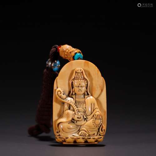 Old.chinese ruyi guan Yin and quotationSpecification: high 6...