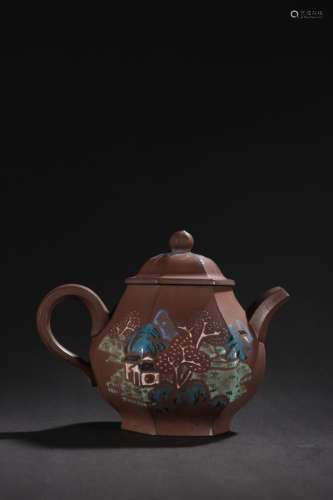 Figure the teapot - violet arenaceous add Shao Jingna system...