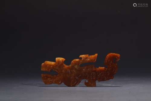 Peggy: ancient jade9 cm wide and 3.6 cm thick 0.5 cm weighs ...
