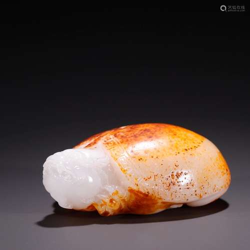 Hetian jade, seed makings dragon turtle stoneSpecification: ...