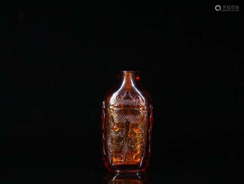 Overseas return feeder - "ding wen snuff bottle"Hi...