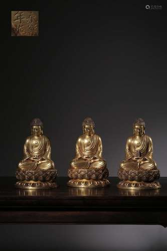 "" copper and gold Buddha iii three-piece suitSize...