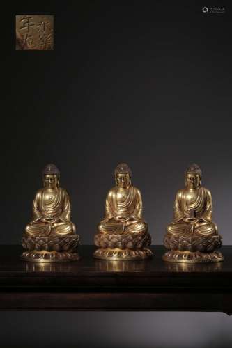 "" copper and gold Buddha iii three-piece suitSize...
