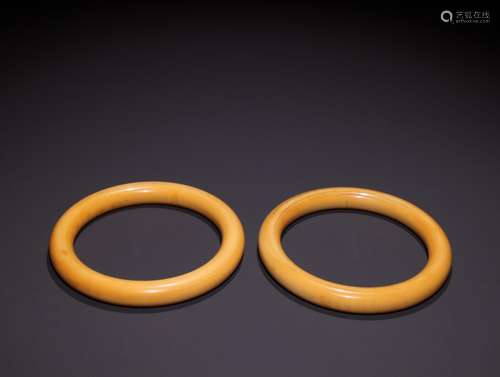 Round bar bracelet a pair of old teethSpecification: a thick...