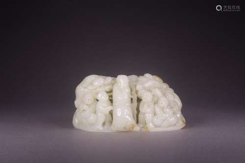 , hotan jade the lad birthdaySize: 12.5 x5.7 x5.9 cm and wei...