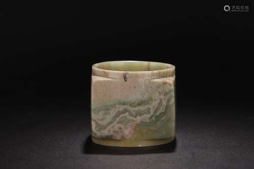 : hetian jade jade congWidth: 7.5 cm high, 6.5 cm weight: 33...