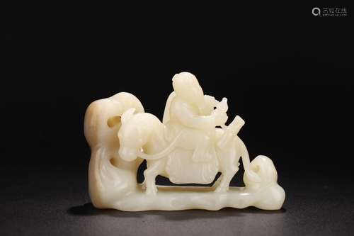 : hetian jade zhang guolao furnishing articlesLength: 13.5 c...