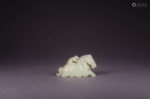 , hetian jade seal hou the pieces immediatelySize: 6.9 x2.7 ...