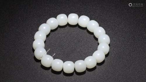 String: hetian jade handBead diameter: 1.2:52 gMaterials ref...