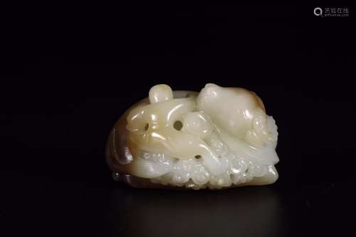 : hetian jade belt sugar the lad cattle furnishing articlesL...