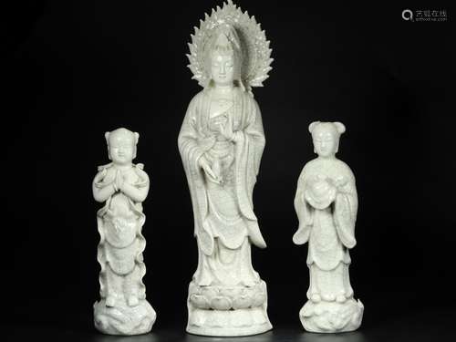 Brother: imitation glaze guanyin the lad stands resembleVirg...