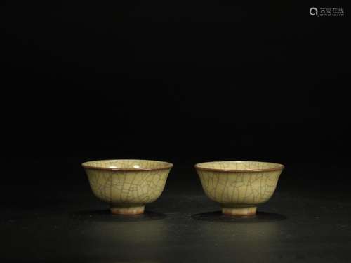 : elder brother kiln small cup of a coupleSize: 5.5 cm diame...