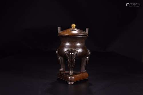 : like ear three-legged furnace aloesSize: 13 cm high 15.5 c...