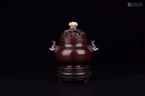 : red sandalwood like ear aroma stoveSize: 23.5 cm high ear ...