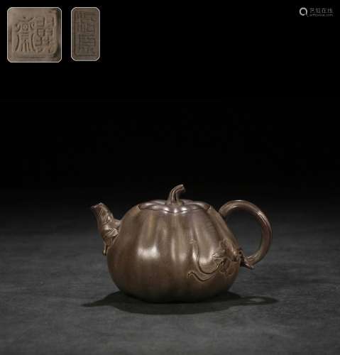 Wing zhai, kashiwabara pumpkin potSize: 11.6 cm long, 8.5 cm...