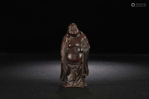 Later, rosewood smiling Buddha maitreya furnishing articlesS...