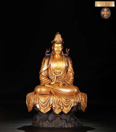 Precision casting copper gold hidden guanyin caveSpecificati...