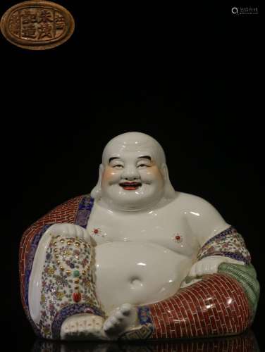 ."Zhu Mao" model of pastel maitreya statue furnish...
