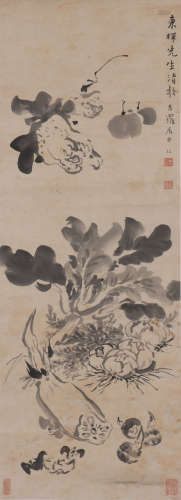蒋仁 1743-1795 花果蔬菜