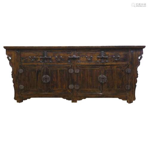 19th Century Antique Chinese Sideboard