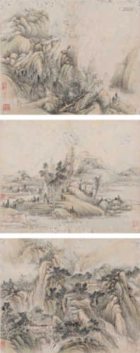 梁章钜 1775-1849 青山听泉