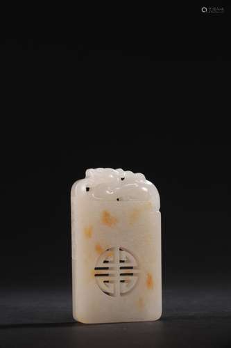 - xinjiang hetian jade ShouPei brandSpecification: high 8 cm...