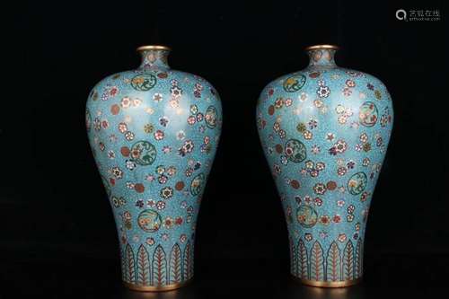 : cloisonne "floral bottle" to each otherSize: 40 ...