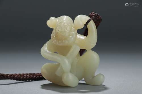 : hetian jade pendant conference semifinalsSize: 6 cm wide a...