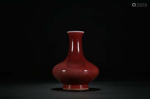 , "" red glaze water bottleSize: 17 abdominal diam...