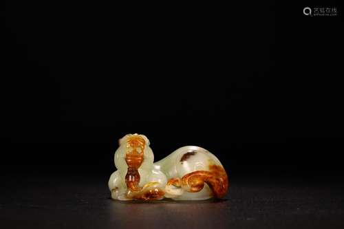 , hotan Bai Yuzi mares to piecesSize: 6.5 x5.3 x3.6 cm and w...