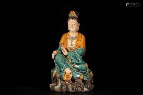 Three-color comfortable guanyin caveSize 20 x10cm 38 cm high...