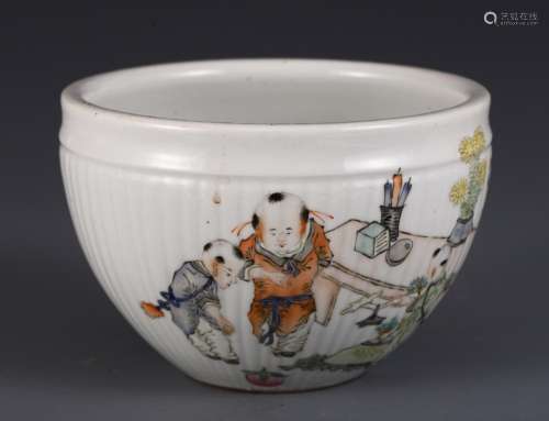 Verse bowl, pastel charactersSize, 10.5 15.5 cm in diameter ...