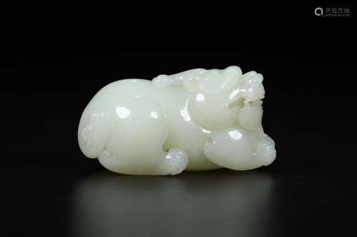 Paul furnishing articles, hotan jade daySize: 8.5 * 4 * 4.8 ...