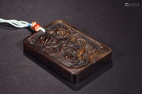 : lobular rosewood therefore dragon cardSize: 8 cm wide and ...