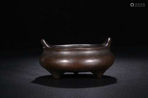 : copper foetus, phoenix ear incense burnerSize: 5.4 cm high...