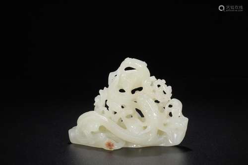 Night: hetian jade, furnishing articles in extremely good fo...