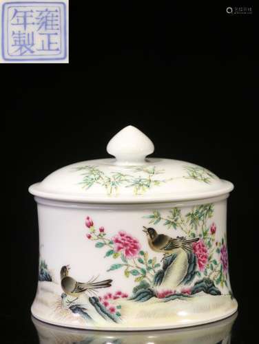 ."" hand-painted powder enamel grain sugar potSize...