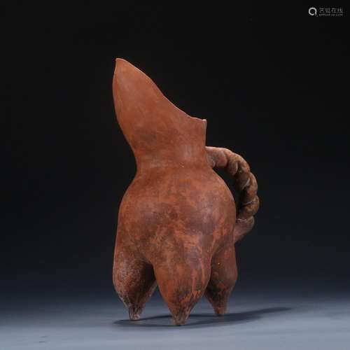 Longshan culture, red pottery by li, theancient ceramic cook...