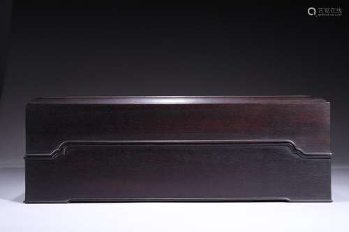 Red sandalwood organ boxSize: 31.8 x17.8 x11cm