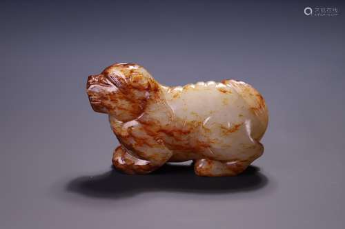 Hetian jade seed makings benevolent carvings, the jade is ex...