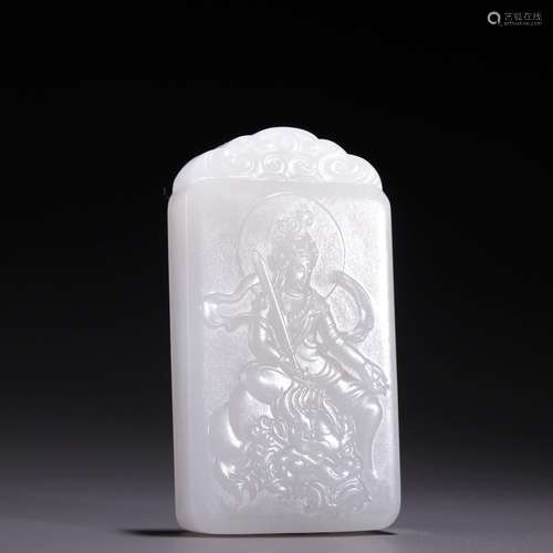 Hetian jade jade seed material manjushri brandSpecification:...