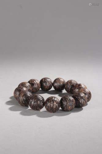 Collectors - old aloes pure hand round bead stringSpecificat...