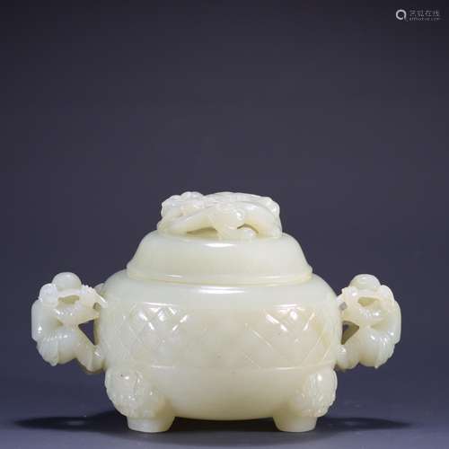 : hetian jade meander the lad ears furnaceSpecification: 8.4...