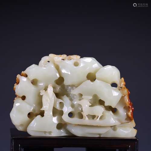 : hetian jade lulutong dashanzi furnishing articlesSpecifica...