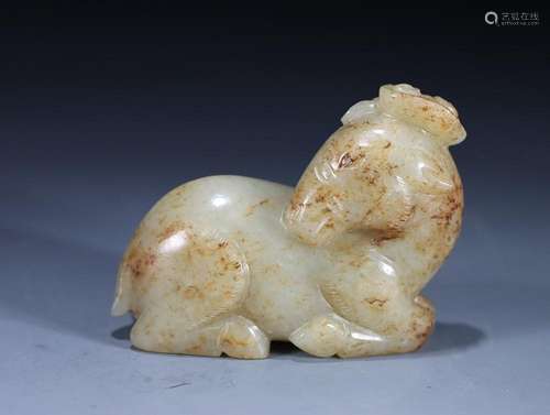 CHINESE HETIAN JADE BEAST