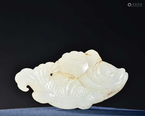 CHINESE HETIAN JADE FISH