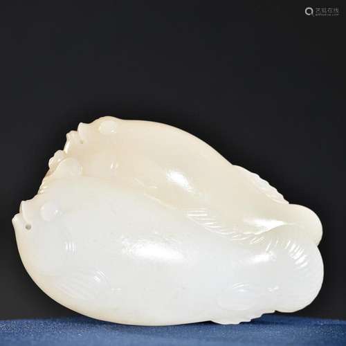 CHINESE HETIAN JADE FISH